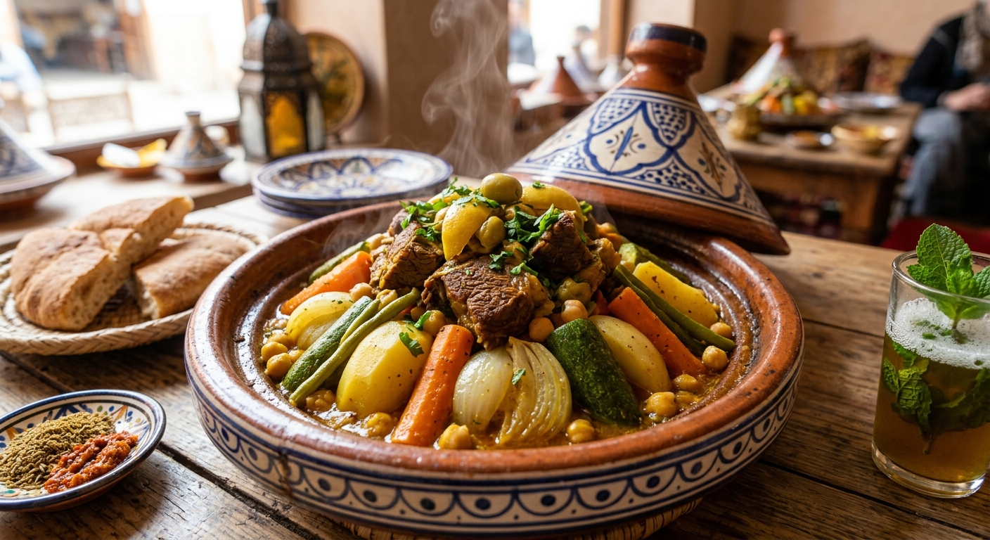 Tajine Boeuf Légumes