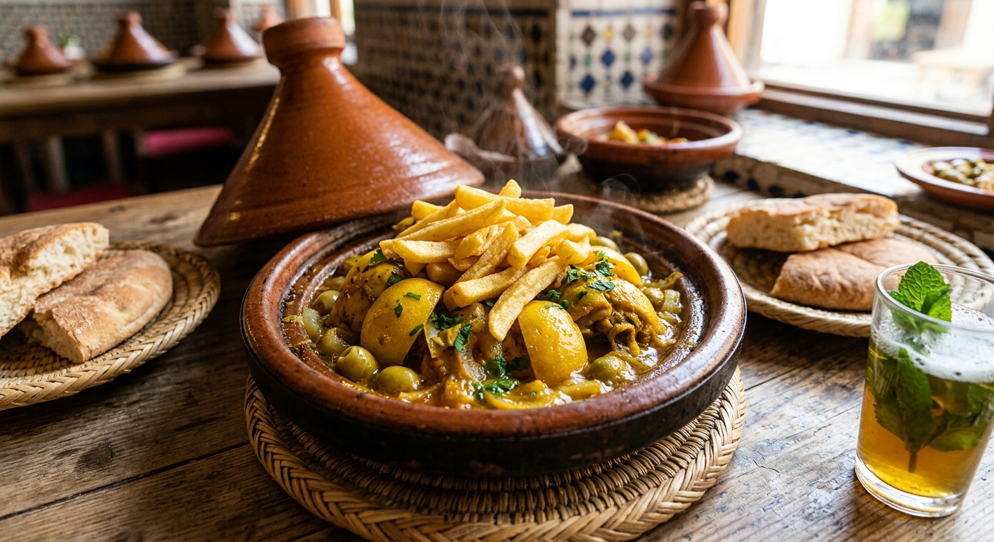 Tajine Poulet Citron